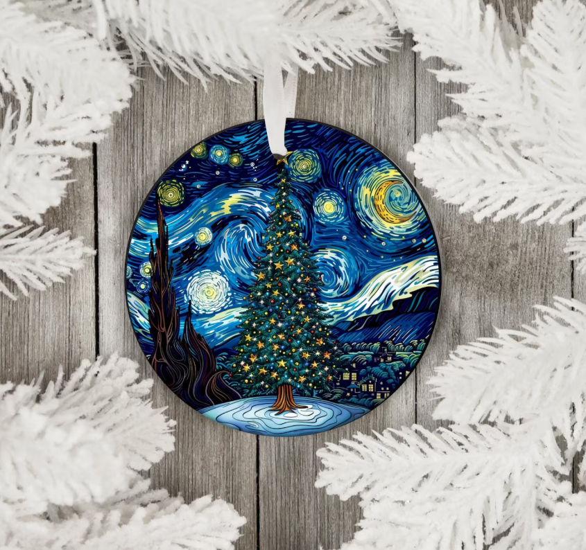 Christmas Ornament 2025, Holiday Gift Idea, Christmas Decoration, Family Christmas Keepsake, Vintage Christmas Ornament